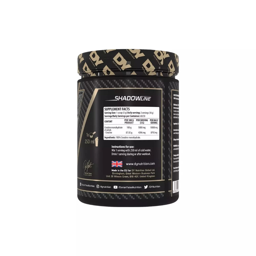 DY Nutrition Creatine Monohydrate Powder 300g – Boosts Strength & High-Intensity Performance