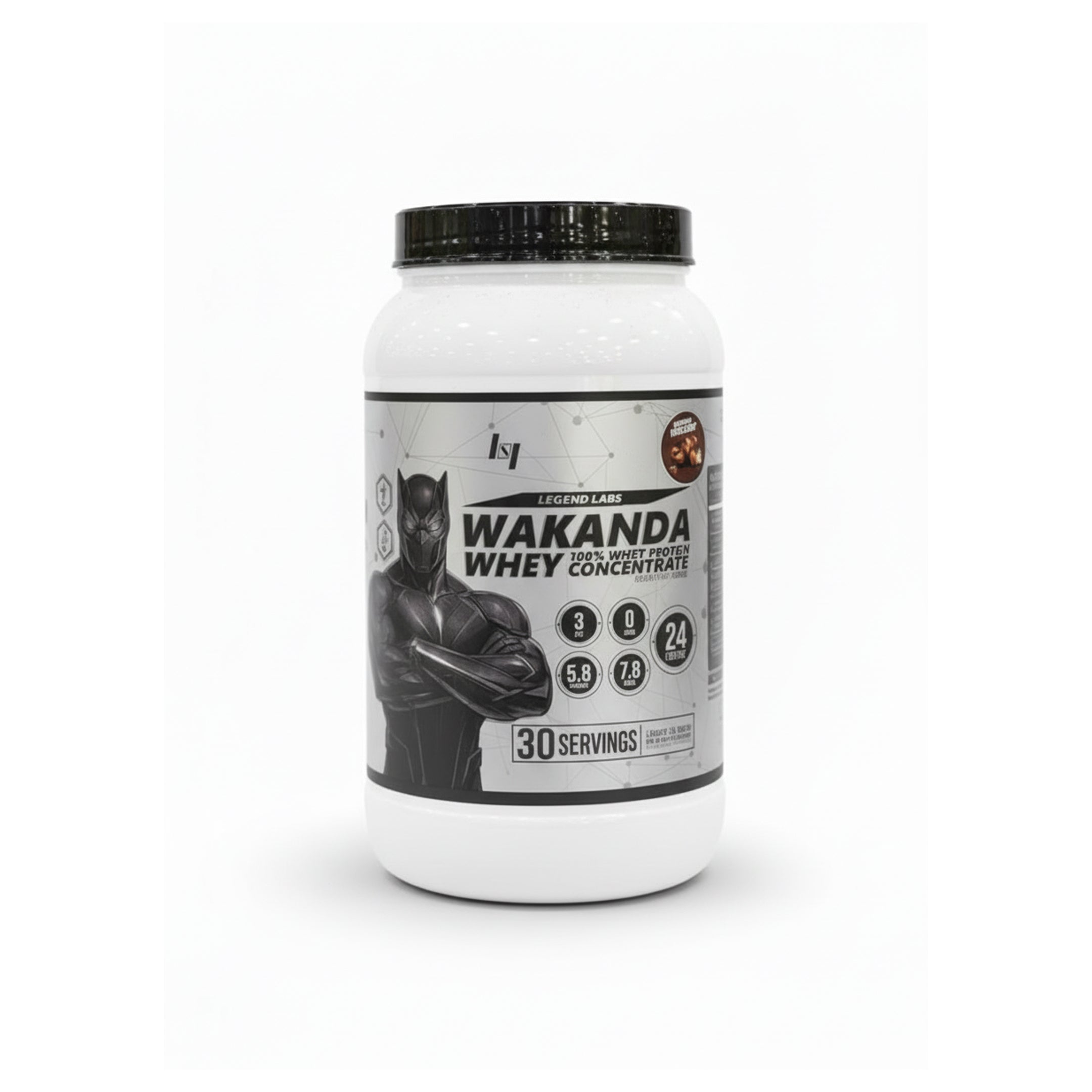 Legend Labs Wakanda 100% Whey Protein Concentrate - 30 Servings