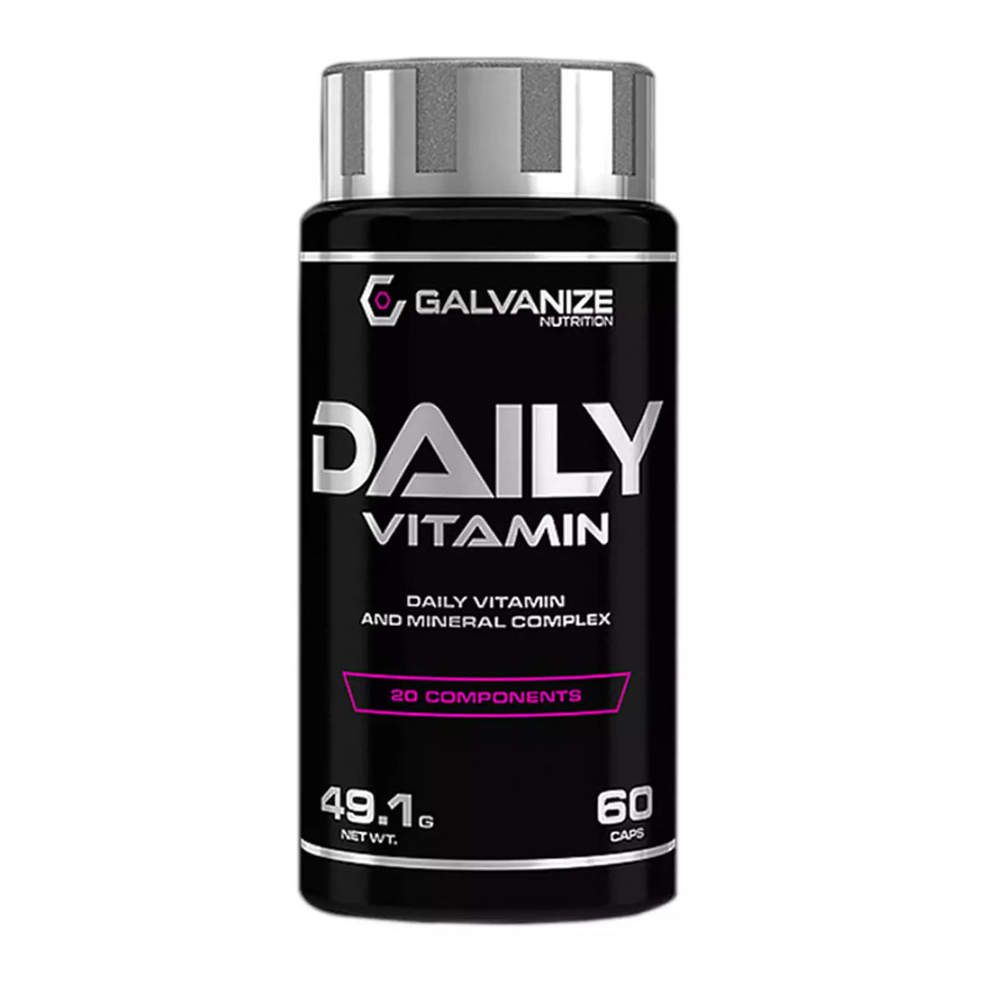 Galvanize Daily Multivitamin – Complete Supplement for Energy, Immunity & Overall Health (60 Capsules)